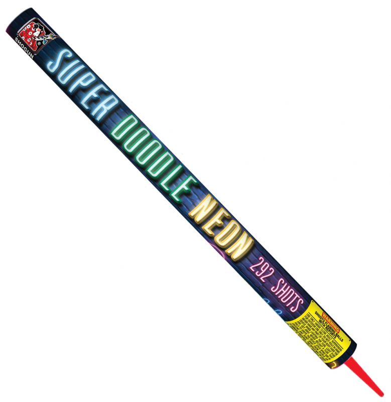 SUPER DOODLE NEON CANDLE 292 BALL